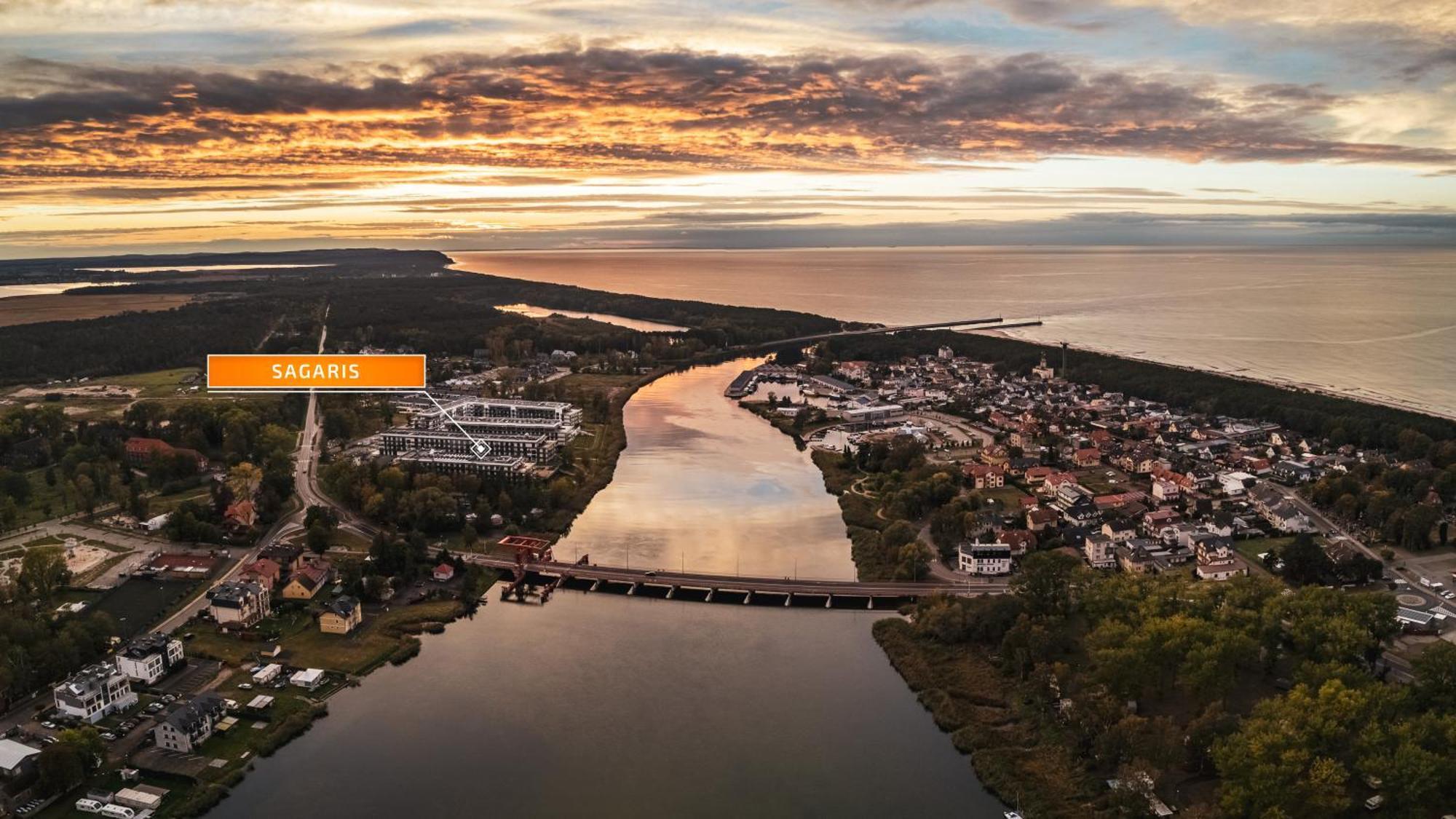 Apartamenty Sun & Snow Sagaris Z Basenem Дзивнув Экстерьер фото